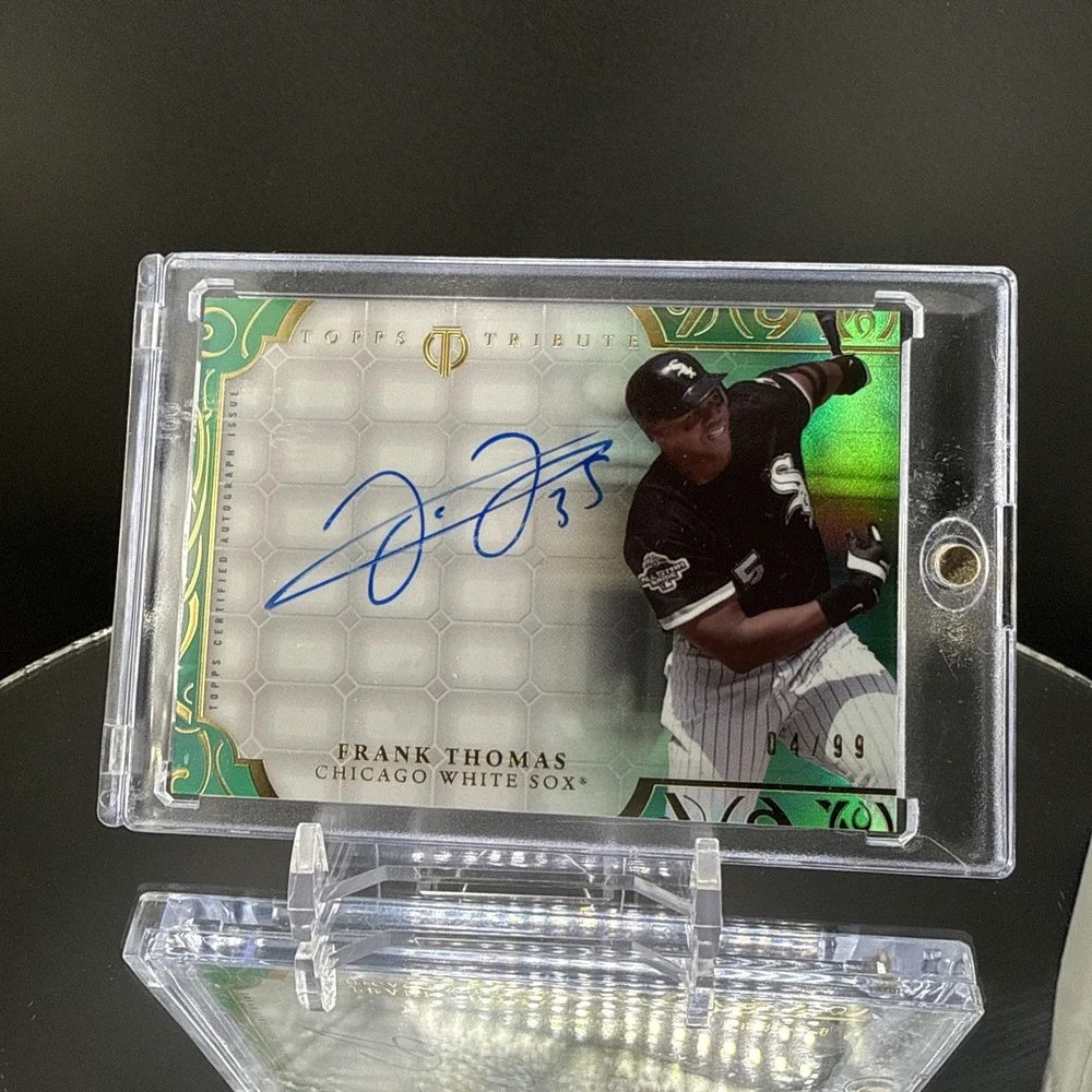 Frank Thomas 2015 Topps Tribute Autograph /50 #TA-FT Auto Chicago White Sox